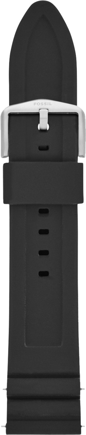 Fossil Silicone Strap Black 22mm is no longer available