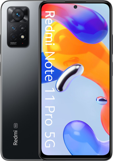 Xiaomi Redmi Note 11 Pro 128GB Grijs 5G is nooit meer leverbaar