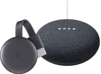 Google Chromecast V3 + Google Nest Mini Black is no longer available