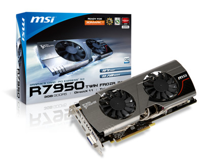 MSI R7950 Twin Frozr 3GD5 V2/OC is nooit meer leverbaar