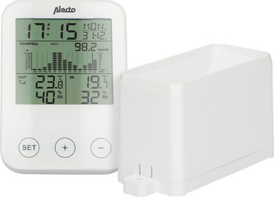 Le produit Alecto WS-1200 Station météo avec pluviomètre sans fil - blanc ne sera plus jamais disponible