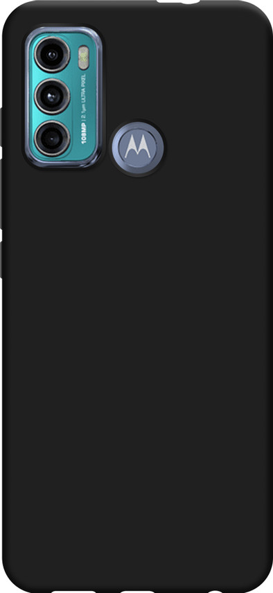 Just in Case Soft Motorola Moto G60 Back Cover Zwart is nooit meer leverbaar