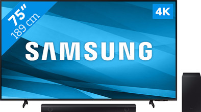 Samsung Crystal UHD 75BU8000 (2022) + Soundbar is no longer available