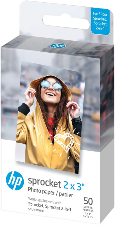 HP Sprocket ZINK Photo Paper 50-pack is no longer available