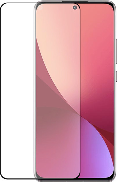 Azuri Tempered Glass Xiaomi 12 Pro Screenprotector Zwart is nooit meer leverbaar