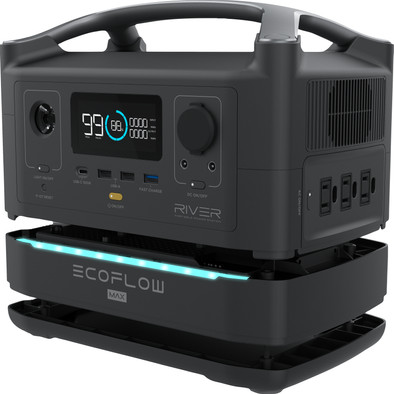 EcoFlow River Max Portable Power Station 576Wh is nooit meer leverbaar