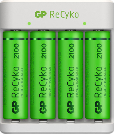 Le produit GP Batteries Chargeur de Piles USB E411 + 4x AA 2100 mAh ne sera plus jamais disponible
