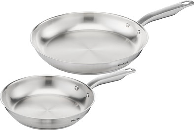 Tefal Virtuoso Koekenpannenset 24 + 28 cm is nooit meer leverbaar