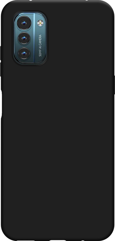 Just in Case Soft Nokia G11 / G21 Back Cover Zwart is nooit meer leverbaar