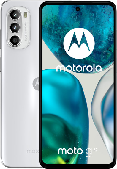 Motorola Moto G52 128GB Wit is nooit meer leverbaar