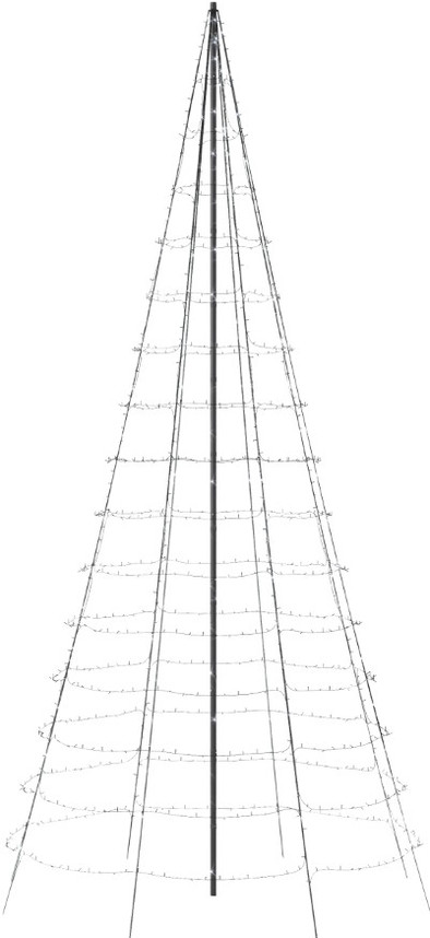 Twinkly Licht Boom voor buiten Wit en Kleur - 2m hoog is nooit meer leverbaar