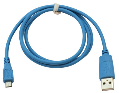 Veripart Micro USB Kabel 0,95 Meter Lichtblauw is nooit meer leverbaar