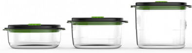 FoodSaver Fresh 2.0 Container 0.7 L + 1.2 L + 1.9 L is nooit meer leverbaar