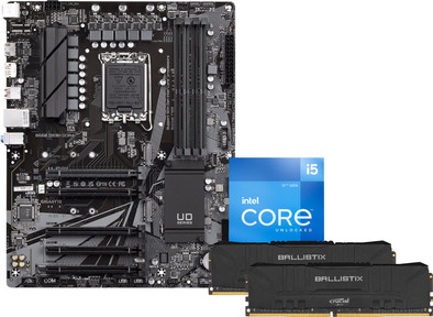 Intel 12600KF B660 DDR4 16GB upgrade kit is nooit meer leverbaar