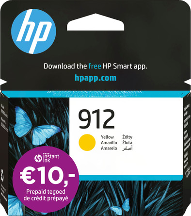 HP 912 Cartridge Geel is nooit meer leverbaar