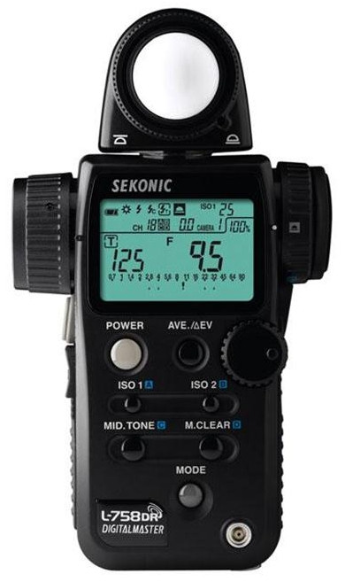 Sekonic L-758DR Digital Master is nooit meer leverbaar