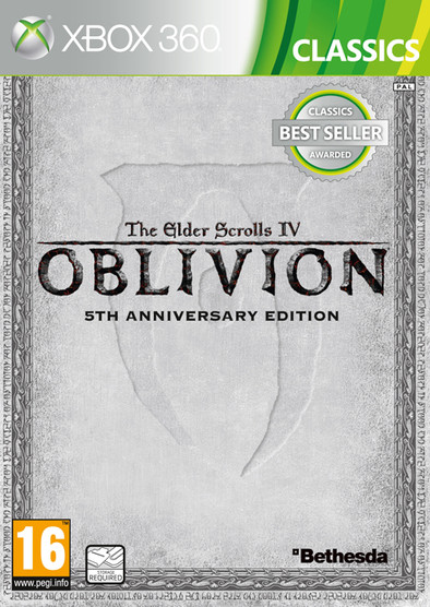 The Elder Scrolls 4: Oblivion 5th Anniversary Edition Xbox 360 is nooit meer leverbaar