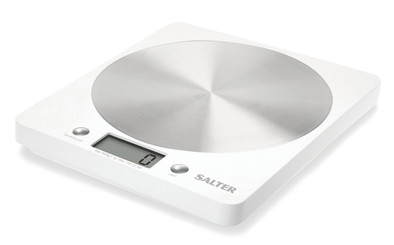 Salter Schijf keukenweegschaal 1036 Wit is nooit meer leverbaar