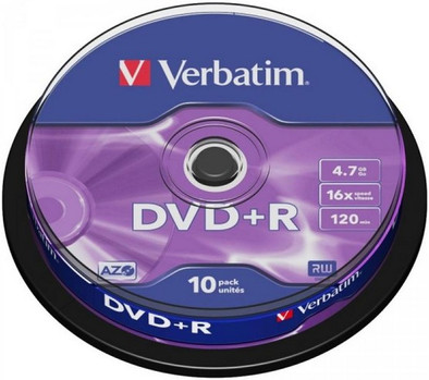 Le produit Verbatim DVD+R 4,7 Go Lot de 10 Spindle ne sera plus jamais disponible