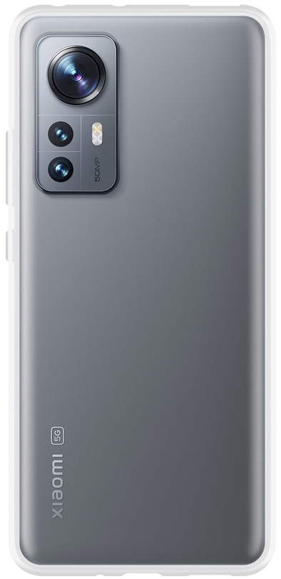 Just in Case Soft Xiaomi 12 / 12X Back Cover Transparant is nooit meer leverbaar