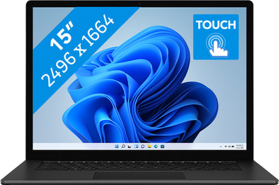 Microsoft Surface Laptop 4 15" R7se - 16GB - 512GB Zwart Azerty (W11) is nooit meer leverbaar