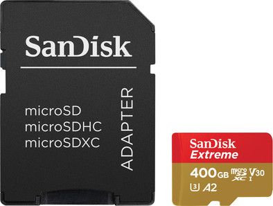 SanDisk MicroSDXC Extreme 400GB 190MB/s is no longer available