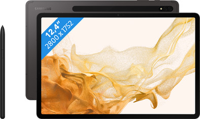 Samsung Galaxy Tab S8 Plus 12.4 inch 128GB Wifi Grijs is nooit meer leverbaar