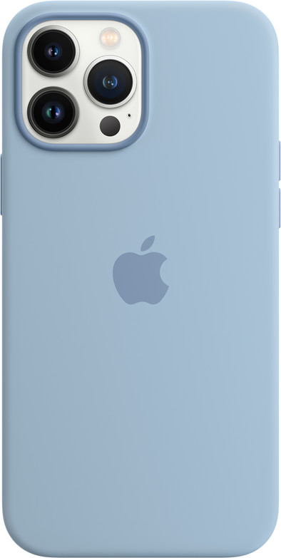 Apple iPhone 13 Pro Max Back Cover met MagSafe Mistblauw is nooit meer leverbaar