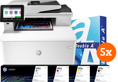 HP Color LaserJet Pro MFP M479dw + 1 Extra Set Toner Cartridges + 2500 Sheets A4 Paper is no longer available