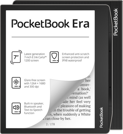 PocketBook Era 16GB Zilver is nooit meer leverbaar