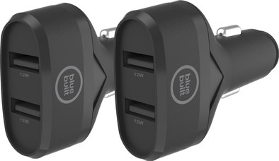 BlueBuilt Car Charger with 2 USB-A Ports 12W Black Duo Pack is no longer available