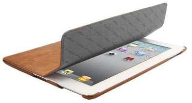 Melkco Leather Front &amp; Back Cover Bruin Apple iPad 2 / 3 / 4 is nooit meer leverbaar