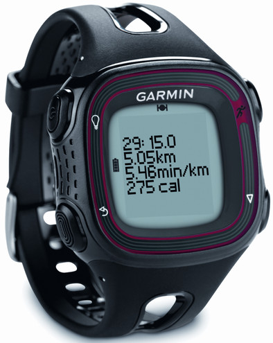 Garmin Forerunner 10 Zwart/Rood is nooit meer leverbaar