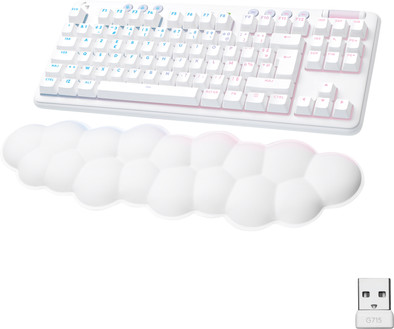 Logitech G715 Gaming Toetsenbord Wit Azerty is nooit meer leverbaar