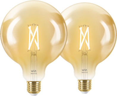Le produit WiZ Ampoule à Filament Connectée Globe XL Lot de 2 - Lumière Blanche Chaude à Lumière Blanche Froide - E27 ne sera plus jamais disponible