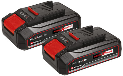 Einhell 18V 2.5Ah Battery DUO-pack is no longer available