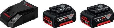 Le produit Bosch Professional Batterie 18 V 5,0 Ah GBA (2x) + Chargeur Rapide ne sera plus jamais disponible