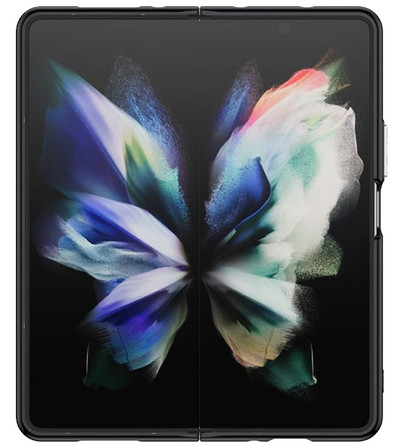 Just in Case Defense Samsung Galaxy Z Fold 4 Back Cover Zwart is nooit meer leverbaar