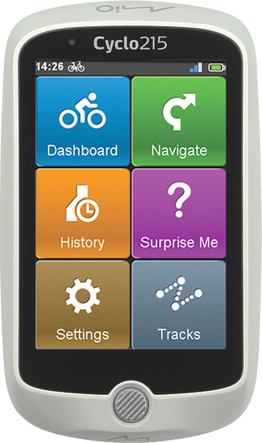 Mio Cyclo 215 Europa is nooit meer leverbaar