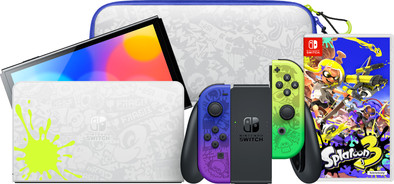 Le produit Nintendo Switch OLED Jeu Splatoon 3 Pack pour les Déplacements ne sera plus jamais disponible