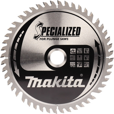 Le produit Makita Lame de Scie Specialized 165x20x1,85 mm 48D B-56708 ne sera plus jamais disponible