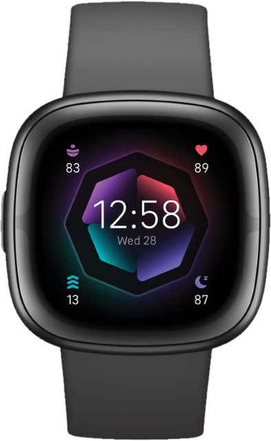 Fitbit Sense 2 Zwart is nooit meer leverbaar