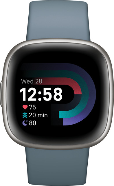 Le produit Fitbit Versa 4 Argent/Bleu ne sera plus jamais disponible