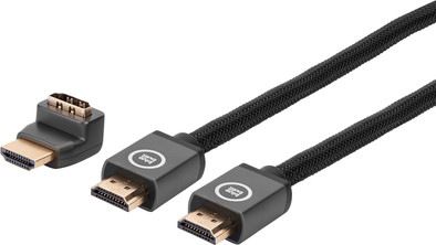BlueBuilt HDMI Cable 4K 120Hz / 8K 60Hz Nylon 1m + 90° Adapter is no longer available
