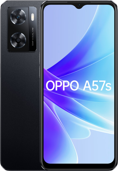 OPPO A57s 128GB Zwart is nooit meer leverbaar