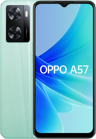 OPPO A57 64GB Groen is nooit meer leverbaar