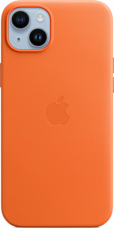 Le produit Apple iPhone 14 Plus Back Cover avec MagSafe Cuir Orange ne sera plus jamais disponible