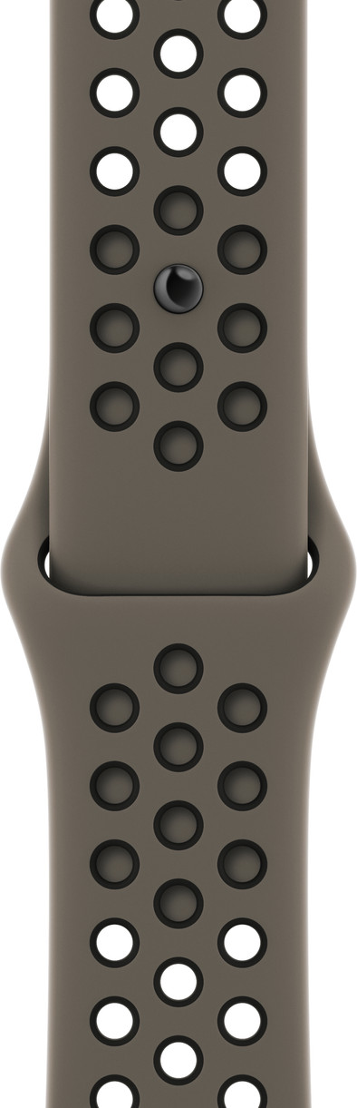 Apple Watch 42/44/45mm Silicone Watch Strap Nike Sport Olive Gray/Black is no longer available