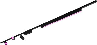 Philips Hue Perifo Rail Lighting Ceiling - 3 Spot Lights + Light Bar - White and Color - Black is no longer available