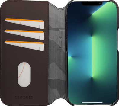 Le produit Decoded Wallet Apple iPhone 14 Pro Max Book Case Cuir Brun ne sera plus jamais disponible
